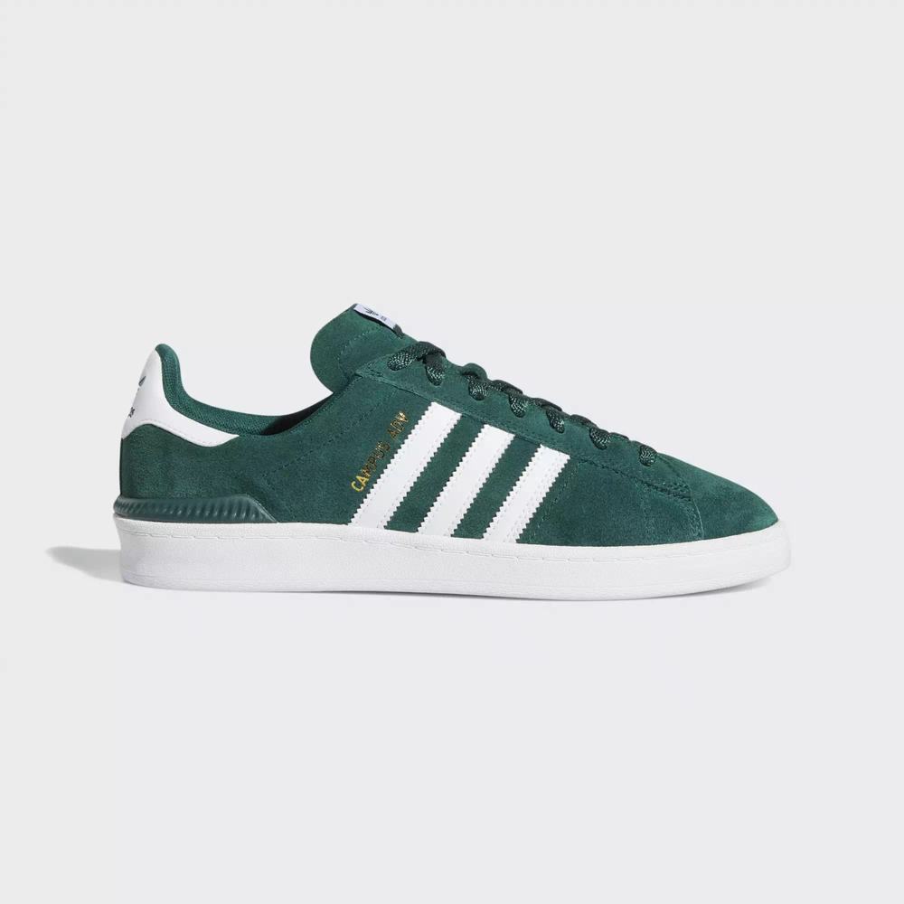 Adidas Campus ADV Tenis Verdes Para Hombre (MX-11014)